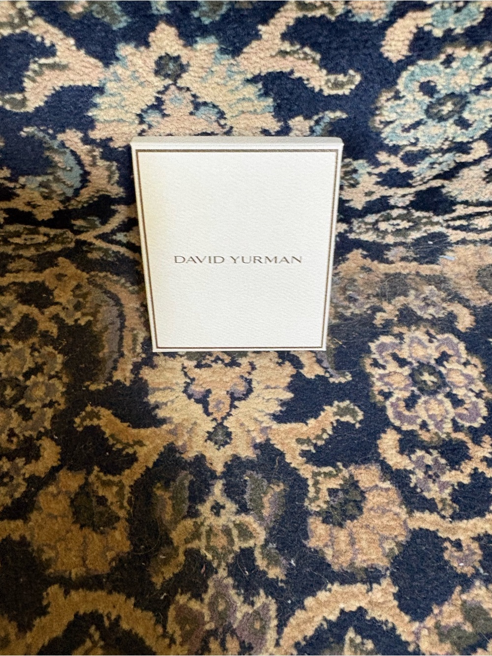 David Yurman cable bracelet Orange rubber XS/S NWT limited run